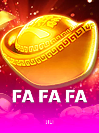 ภาพเกมสล็อต Fa Fa Fa สัญลักษณ์เหรียญทองนำโชค